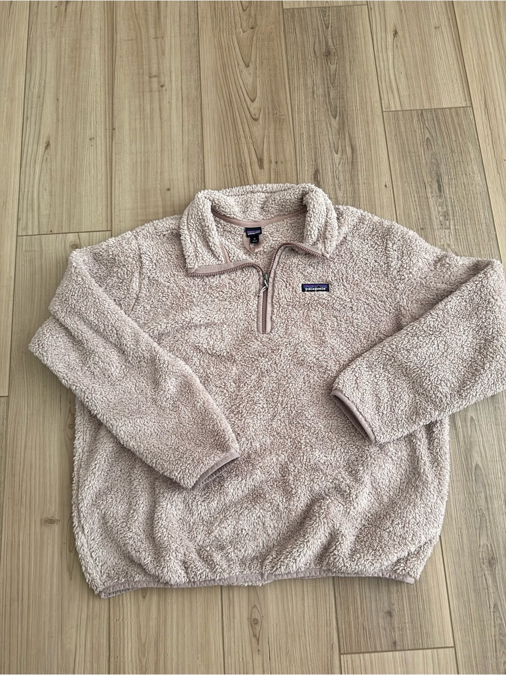 Patagonia Women's XL Sherpa Quarter-Zip Pullover